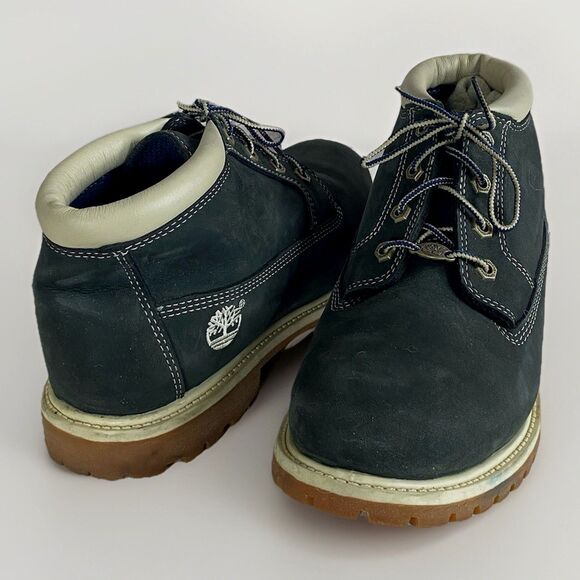 Timberland Women’s Nellie- SZ 11W-Dk Grey Waterproof Suede Chukka Ankle Boots - Picture 2 of 10